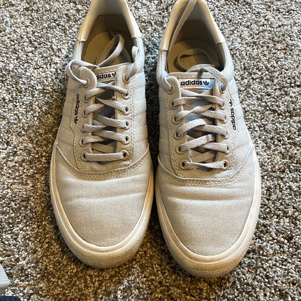 ADIDAS grey sneakers size 9.5 womans